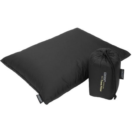 Cocoon  Travel Down Pillow Large Charcoal