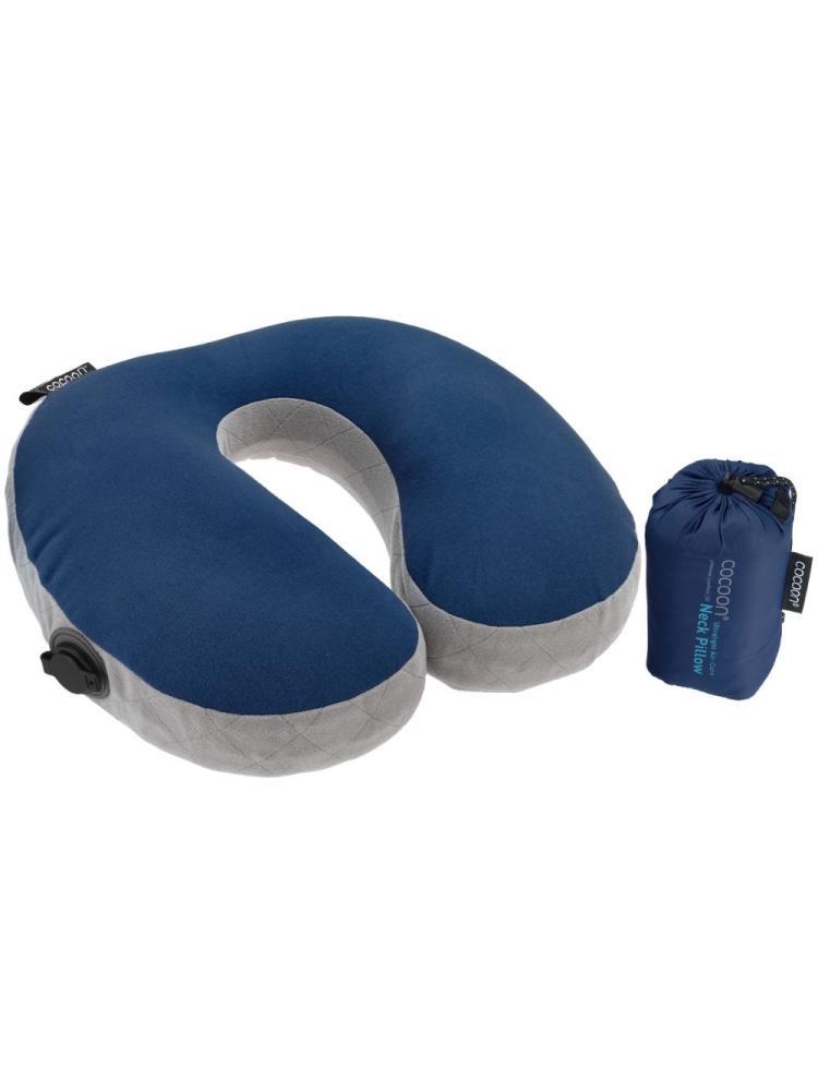 Cocoon Air Core U-Shaped Neck Pillow Galaxy Blue CUACP3UL5E reisaccessoires online bestellen bij Kathmandu Outdoor & Travel