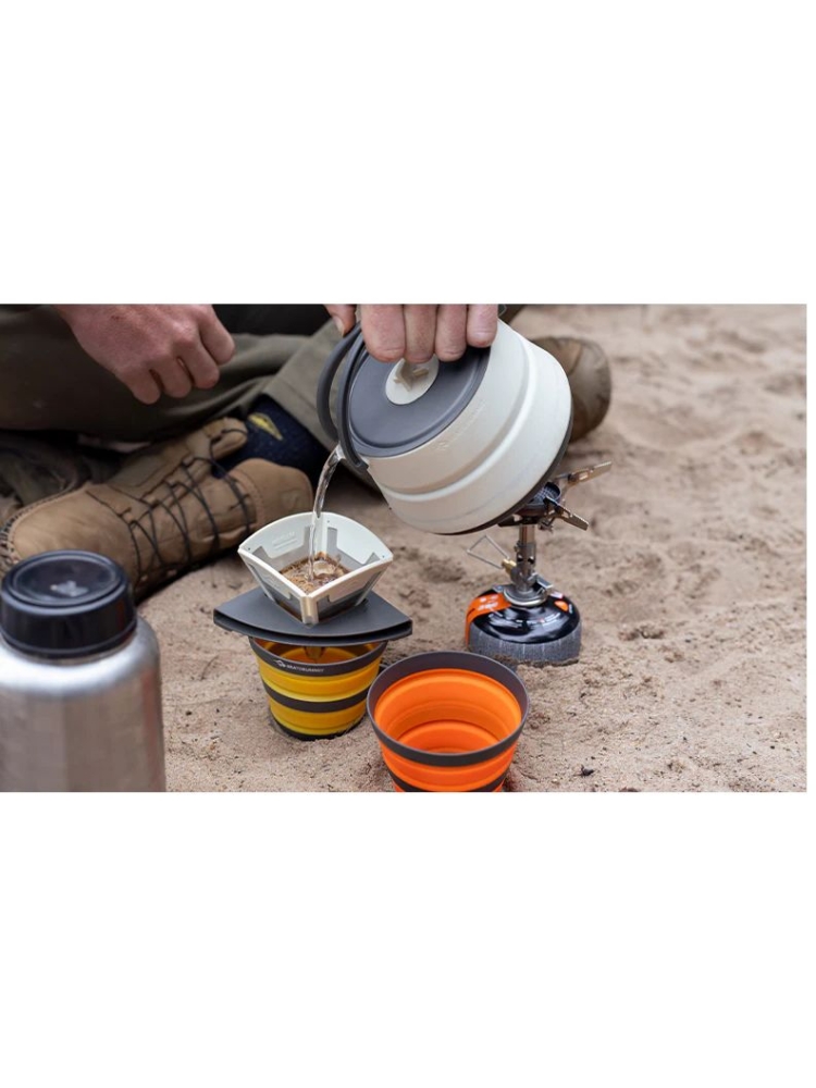 Sea to Summit Sea to Summit Frontier UL Collapsible Pour Over ACK025041-131001 koken Sea to Summit Frontier UL Collapsible Pour Over Bone White ACK025041-131001 koken online bestellen bij Kathmandu Outdoor & Travel