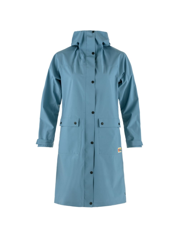 Fjällräven Vardag Rain Parka Women's Dawn Blue 14500131-543 jassen online bestellen bij Kathmandu Outdoor & Travel