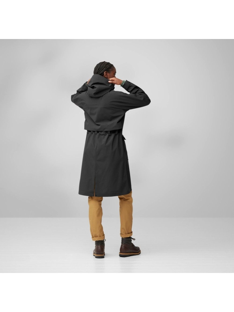 Fjällräven Vardag Rain Parka Women's Black 14500131-550 jassen online bestellen bij Kathmandu Outdoor & Travel