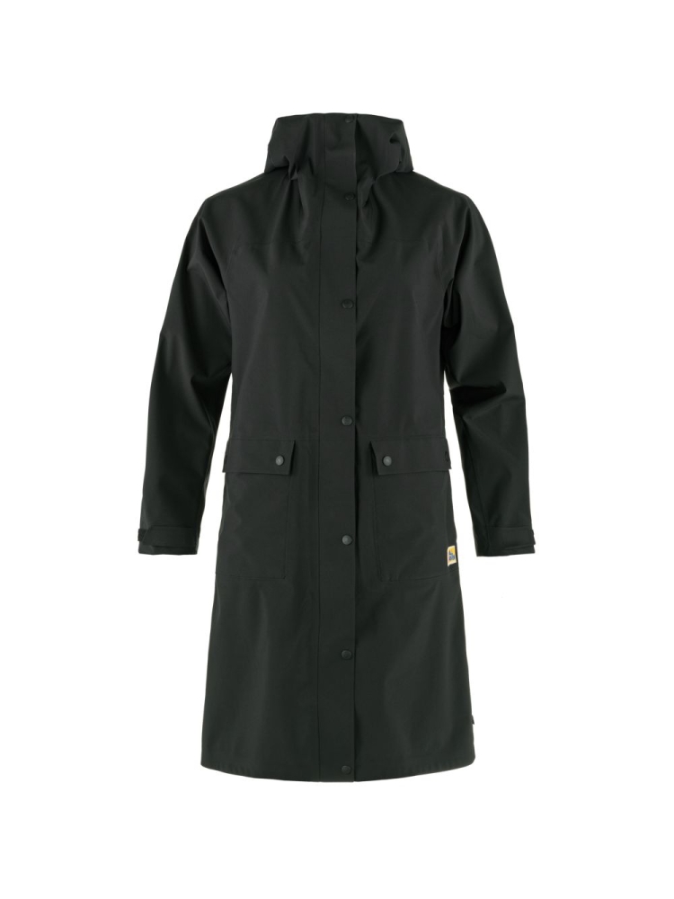 Fjällräven Vardag Rain Parka Women's Black 14500131-550 jassen online bestellen bij Kathmandu Outdoor & Travel