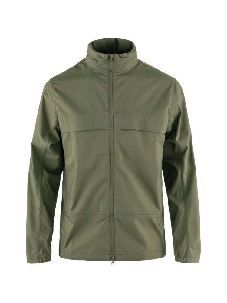 Fjällräven Abisko Hike Jacket Laurel Green 86700-625 jassen online bestellen bij Kathmandu Outdoor & Travel