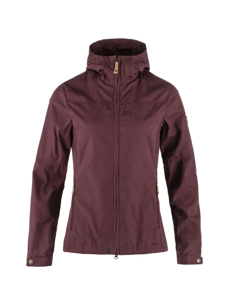 Fjällräven Stina Jacket Women's Port 89234-357 jassen online bestellen bij Kathmandu Outdoor & Travel