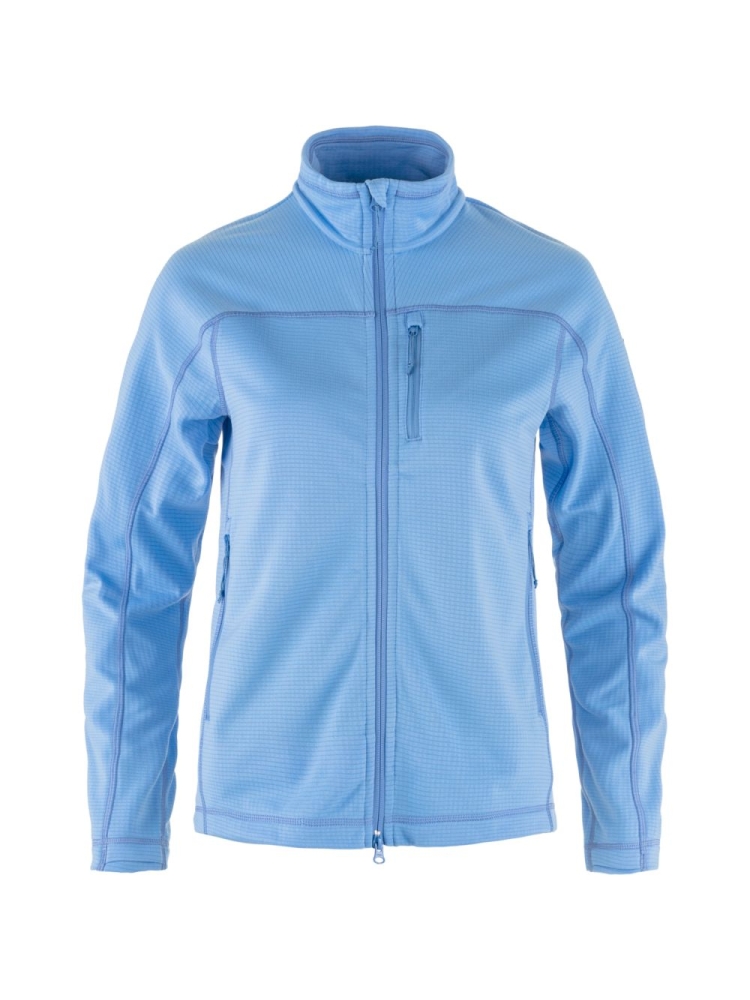 Fjällräven Abisko Lite Fleece Jacket Women's Ultramarine 87142-537 fleeces en truien online bestellen bij Kathmandu Outdoor & Travel