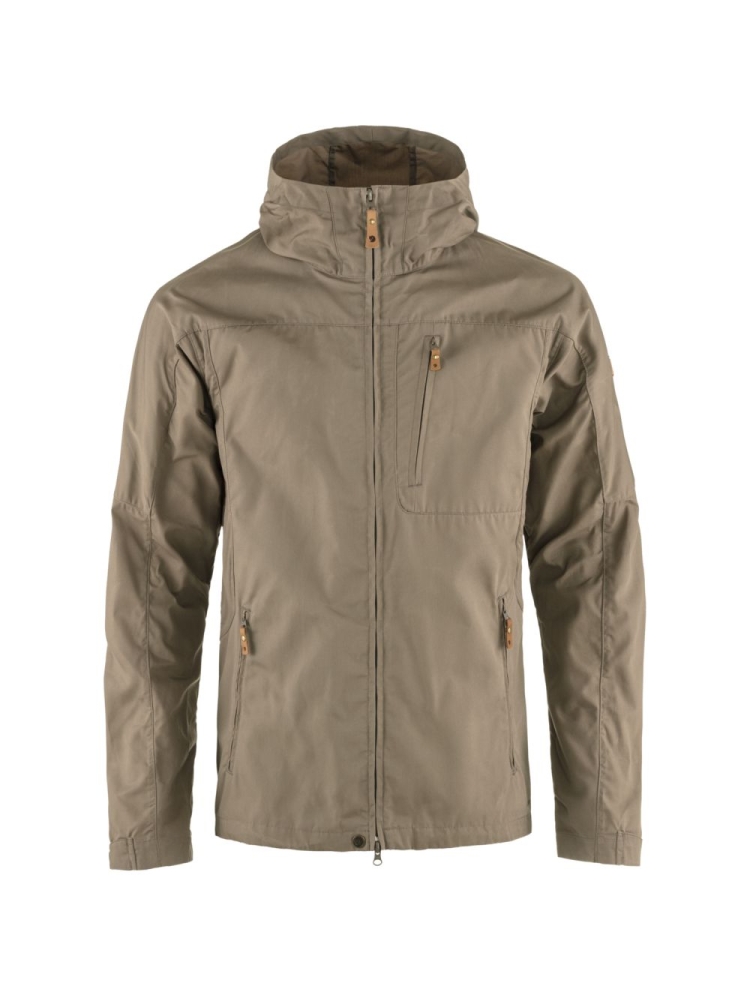 Fjällräven Sten Jacket Suede Brown 81679-244 jassen online bestellen bij Kathmandu Outdoor & Travel
