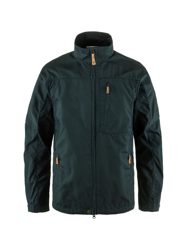 Fjällräven Övik Stencollar Jacket Dark Navy 86788-555 jassen online bestellen bij Kathmandu Outdoor & Travel