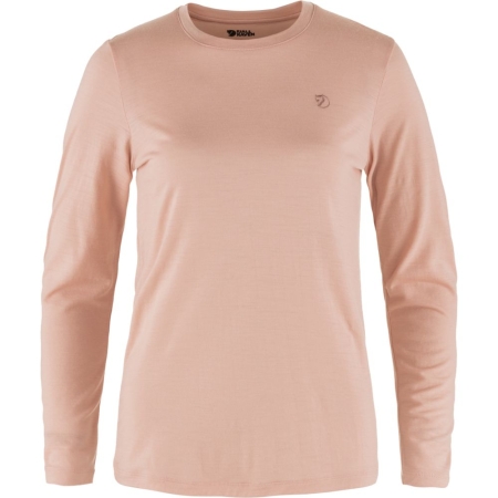 Fjällräven  Abisko Wool Long Sleeve Women's Chalk Rose