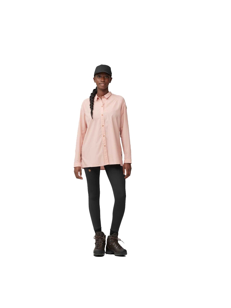 Fjällräven Abisko Hike Shirt Women's Chalk Rose 14600167-302 shirts en tops online bestellen bij Kathmandu Outdoor & Travel