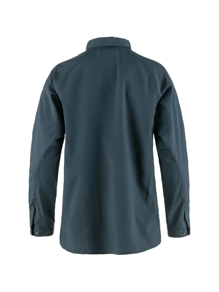 Fjällräven Abisko Hike Shirt Women's Navy 14600167-560 shirts en tops online bestellen bij Kathmandu Outdoor & Travel