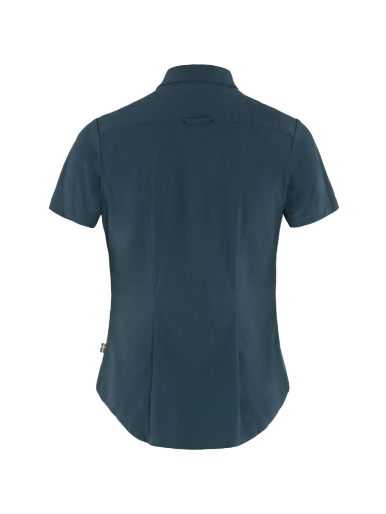 Fjällräven High Coast Lite Shirt Short Sleeve Women's Navy 87037-560 shirts en tops online bestellen bij Kathmandu Outdoor & Travel