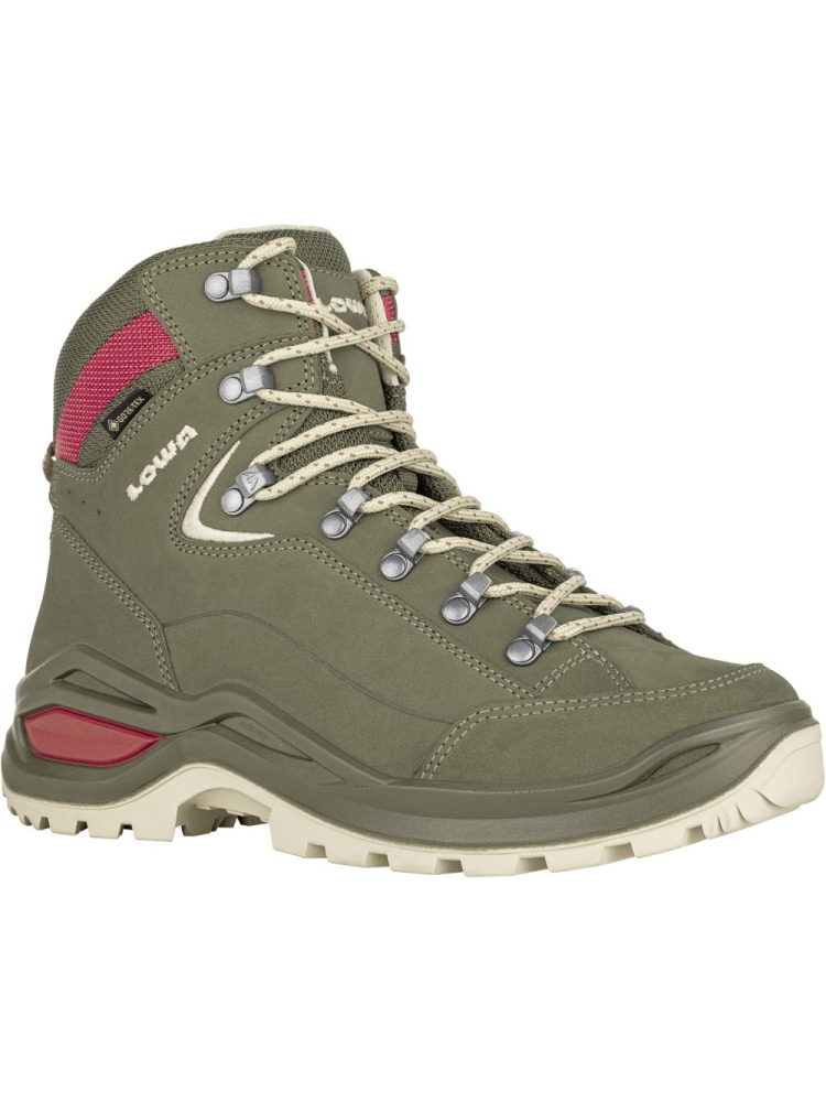 Lowa Lowa Renegade Evo GTX Mid Women's LM321916-9629 wandelschoenen dames Lowa Renegade Evo GTX Mid Women's Greygreen/Panna LM321916-9629 wandelschoenen dames online bestellen bij Kathmandu Outdoor & Travel