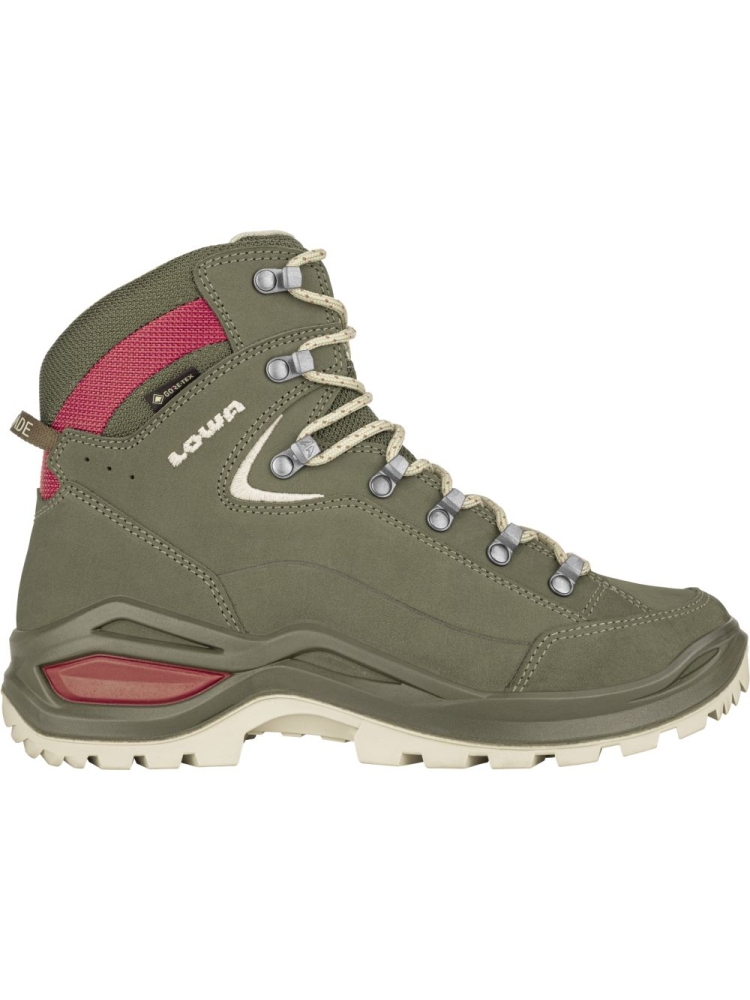Lowa Lowa Renegade Evo GTX Mid Women's LM321916-9629 wandelschoenen dames Lowa Renegade Evo GTX Mid Women's Greygreen/Panna LM321916-9629 wandelschoenen dames online bestellen bij Kathmandu Outdoor & Travel
