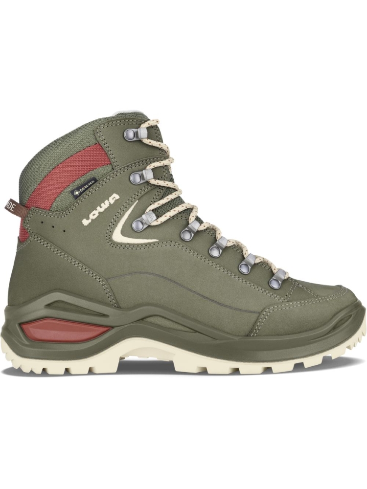 Lowa Lowa Renegade Evo GTX Mid Women's LM321916-9629 wandelschoenen dames Lowa Renegade Evo GTX Mid Women's Greygreen/Panna LM321916-9629 wandelschoenen dames online bestellen bij Kathmandu Outdoor & Travel