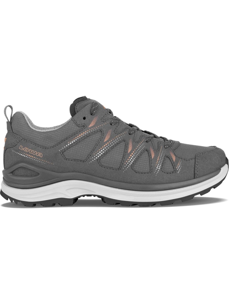 Lowa Innox Evo II GTX Women's Asphalt/Salmon LM321417-9322 wandelschoenen dames online bestellen bij Kathmandu Outdoor & Travel