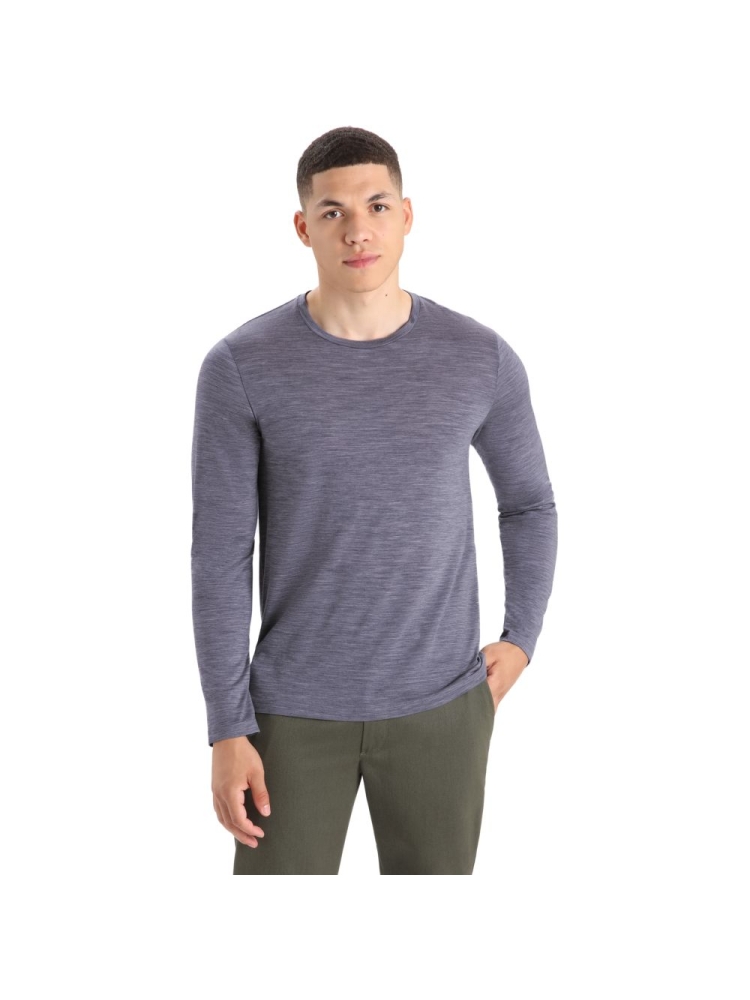 Icebreaker Sphere II Long Sleeve Tee MIDNIGHT HTHR 0A56D8-4401 shirts en tops online bestellen bij Kathmandu Outdoor & Travel