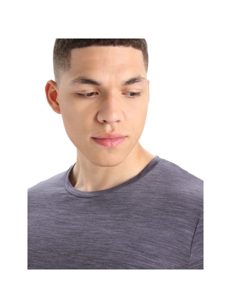 Icebreaker Sphere II Long Sleeve Tee MIDNIGHT HTHR 0A56D8-4401 shirts en tops online bestellen bij Kathmandu Outdoor & Travel