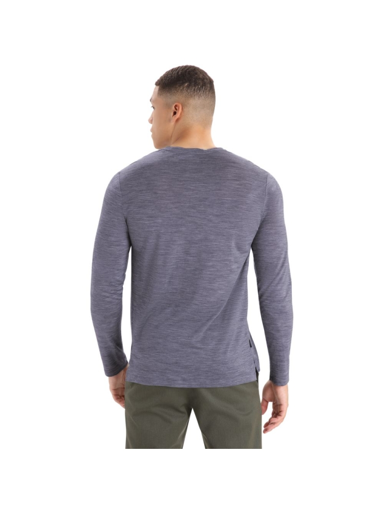 Icebreaker Sphere II Long Sleeve Tee MIDNIGHT HTHR 0A56D8-4401 shirts en tops online bestellen bij Kathmandu Outdoor & Travel