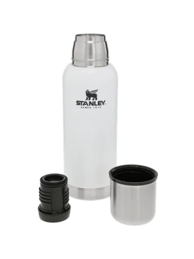 Stanley The Stainless Steel Vacuum Bottle 1,0L Polar 10-01570-021 drinkflessen en thermosflessen online bestellen bij Kathmandu Outdoor & Travel