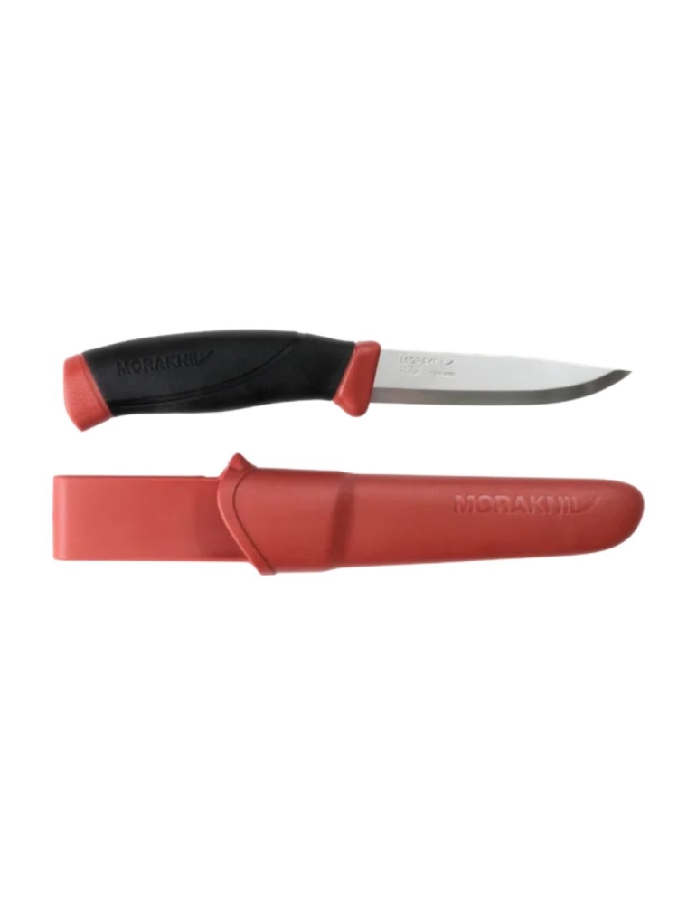 Morakniv Companion RVS Dala Red MO 14070 messen & tools online bestellen bij Kathmandu Outdoor & Travel