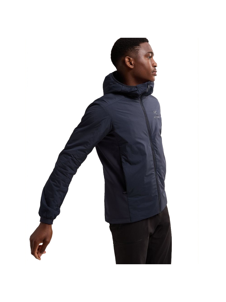 Arc'teryx Atom Hoody Black Sapphire 7487-Black Sapphire jassen online bestellen bij Kathmandu Outdoor & Travel