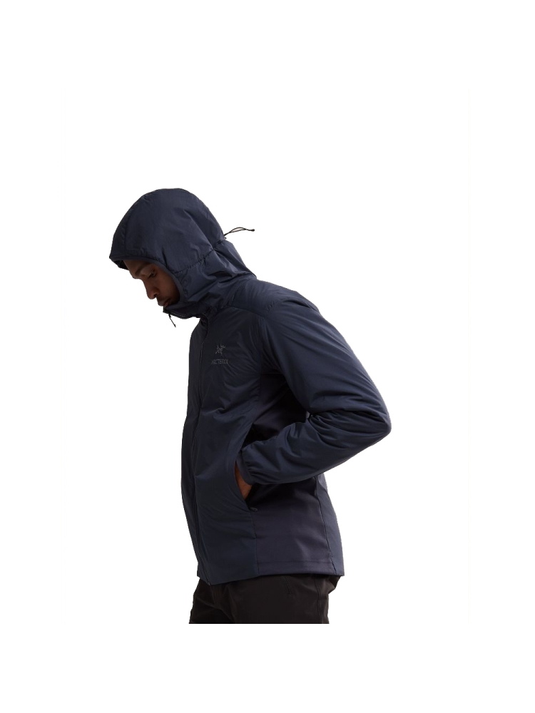 Arc'teryx Atom Hoody Black Sapphire 7487-Black Sapphire jassen online bestellen bij Kathmandu Outdoor & Travel