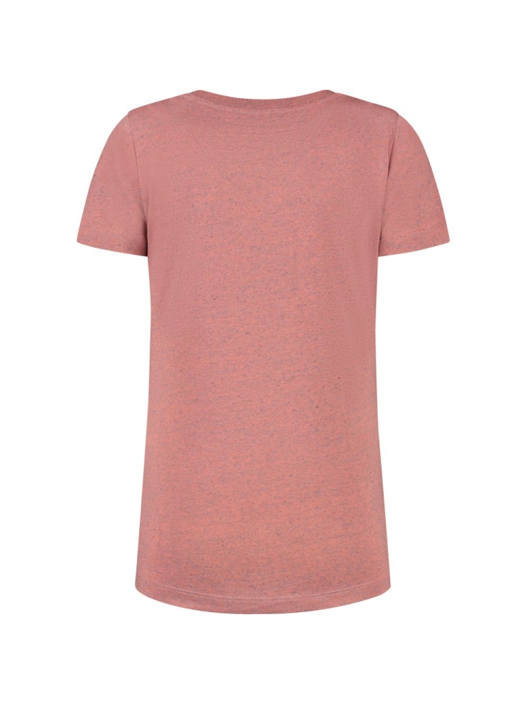Blue Loop Originals Denimcel Sunset T-shirt Women's Salmon W-DST002-24-B231 shirts en tops online bestellen bij Kathmandu Outdoor & Travel