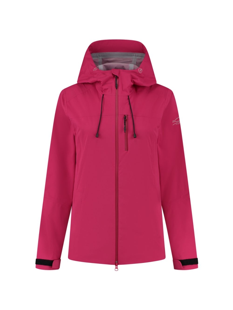 Blue Loop Originals Virga Shell Rainjacket Women's Berry W-RJ006-24-B629 jassen online bestellen bij Kathmandu Outdoor & Travel
