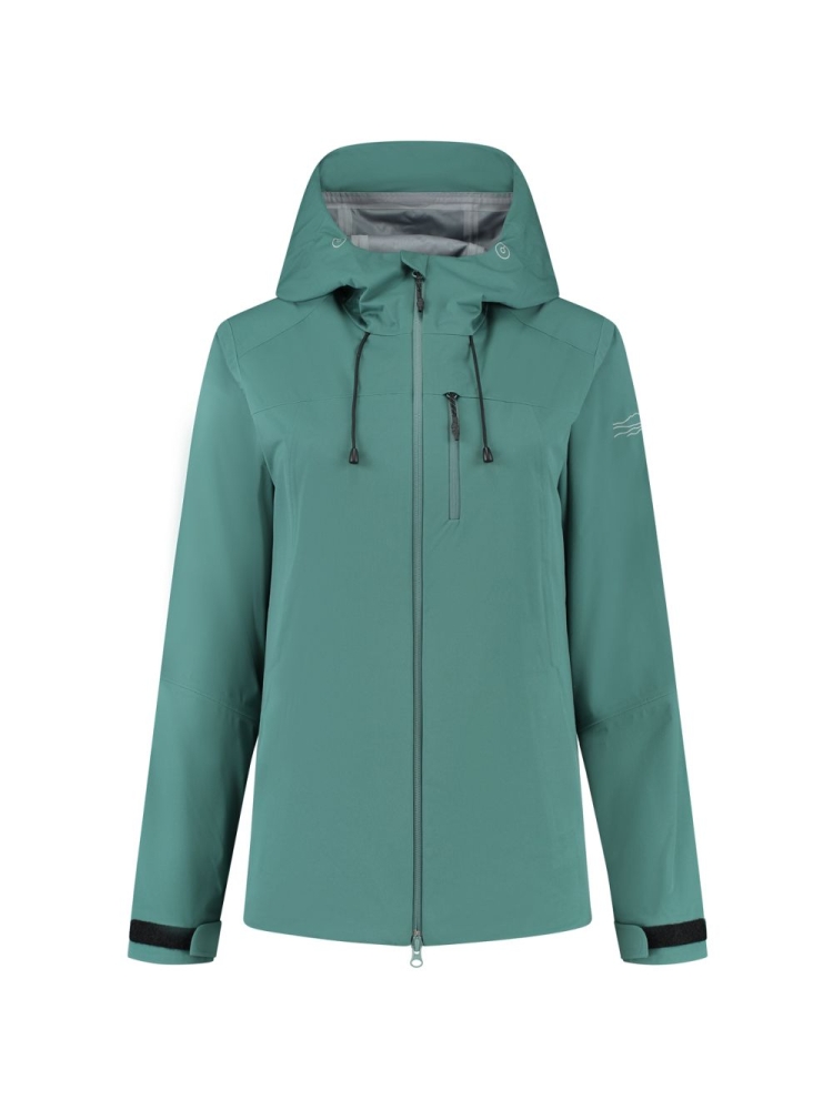 Blue Loop Originals Virga Shell Rainjacket Women's Muted Agave W-RJ006-24-B769 jassen online bestellen bij Kathmandu Outdoor & Travel
