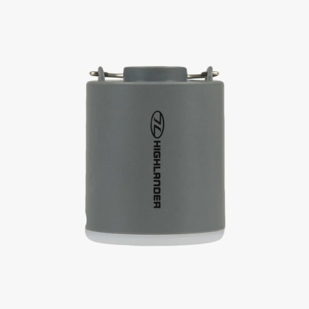 Highlander  Wee Banshee Micro Lightweight Air Pump With Light Grijs