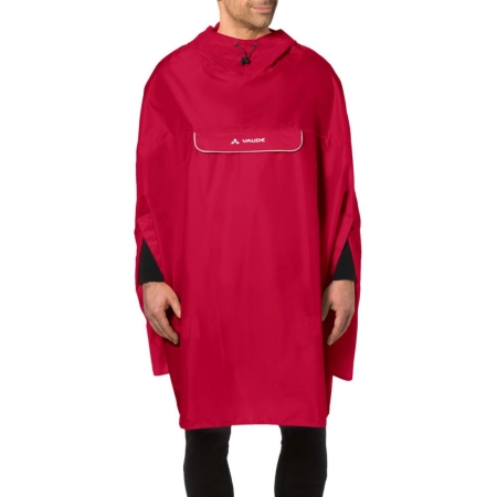 Vaude  Valdipino Poncho Indian Red