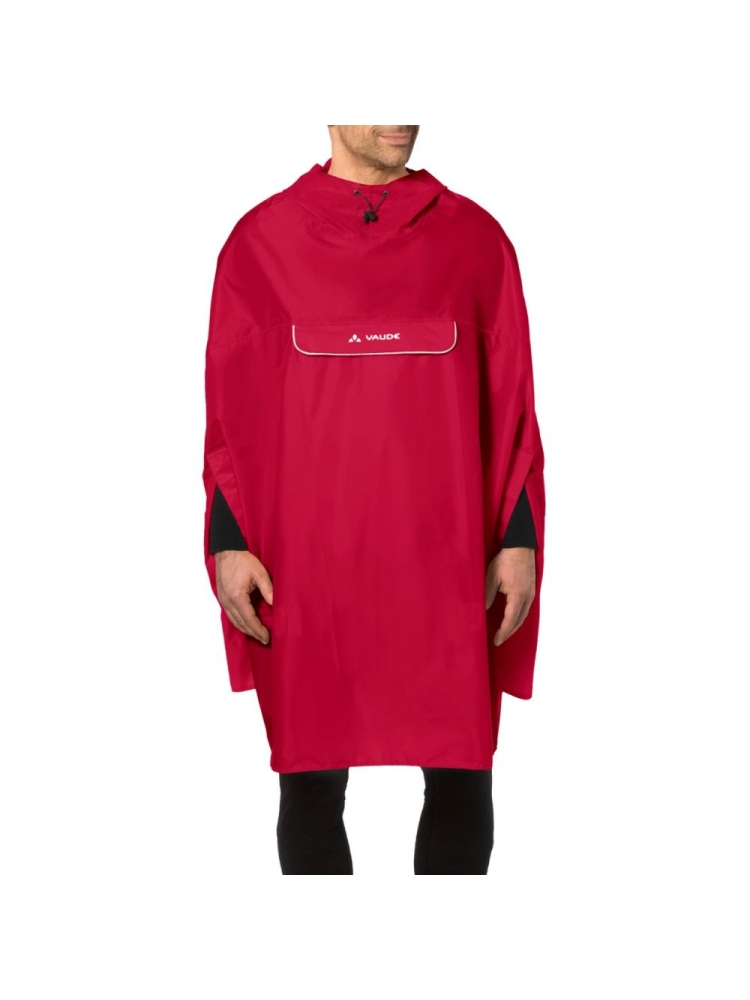 Vaude Valdipino Poncho Indian Red 02285-614 reisaccessoires online bestellen bij Kathmandu Outdoor & Travel