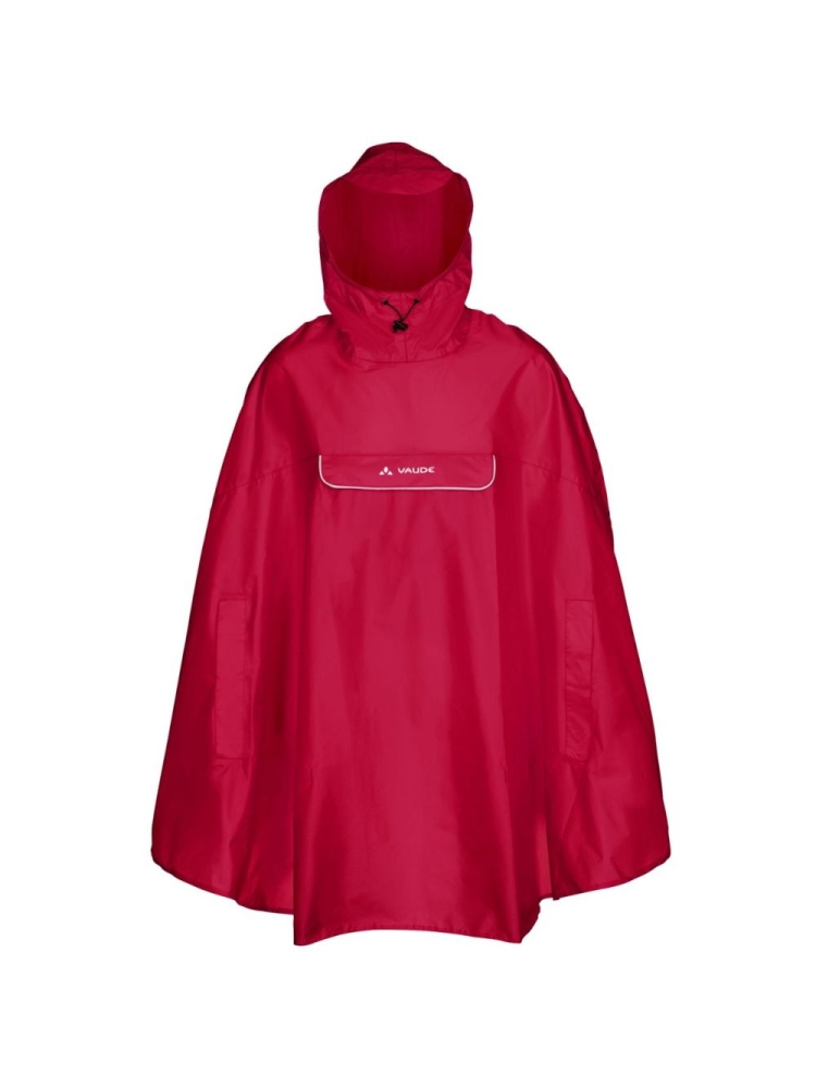 Vaude Valdipino Poncho Indian Red 02285-614 reisaccessoires online bestellen bij Kathmandu Outdoor & Travel