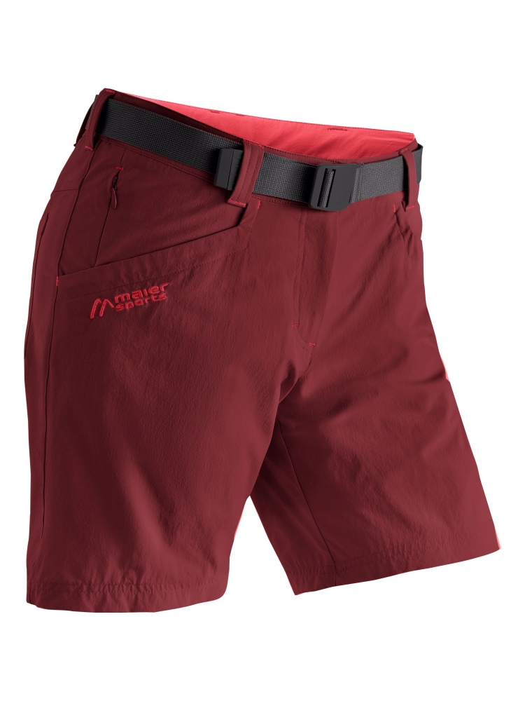 Maier Sports Lulaka Shorts Women's Sundried/Watermel 3000164-M11585 broeken online bestellen bij Kathmandu Outdoor & Travel