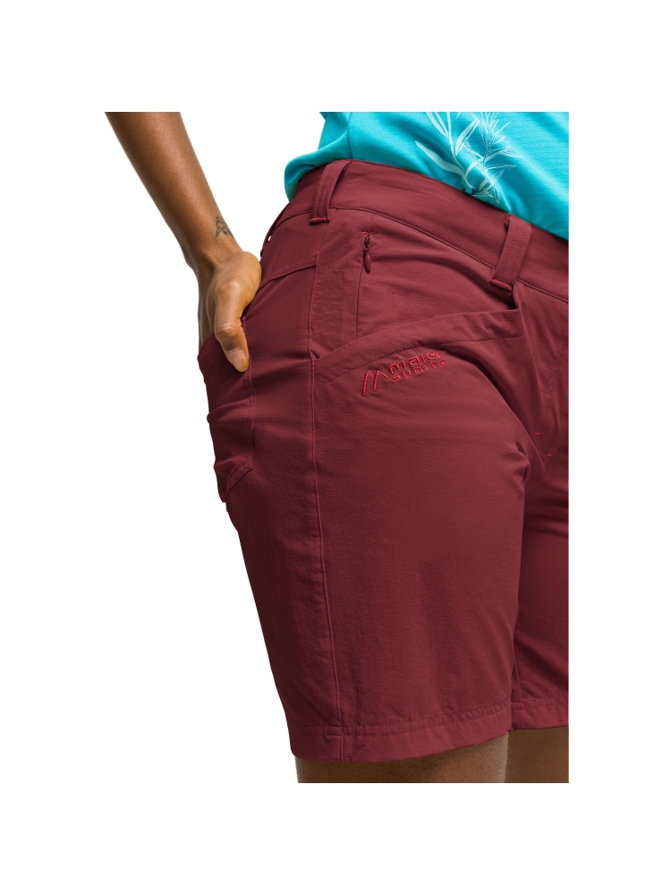 Maier Sports Lulaka Shorts Women's Sundried/Watermel 3000164-M11585 broeken online bestellen bij Kathmandu Outdoor & Travel