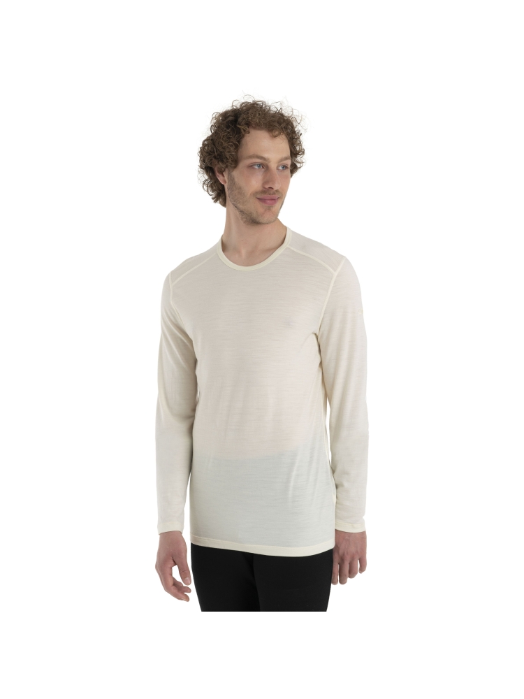 Icebreaker 200 Oasis Long Sleeve Crewe Undyed 1043650-001 onderkleding/thermokleding online bestellen bij Kathmandu Outdoor & Travel