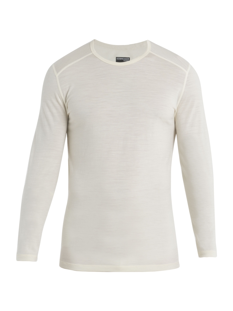 Icebreaker 200 Oasis Long Sleeve Crewe Undyed 1043650-001 onderkleding/thermokleding online bestellen bij Kathmandu Outdoor & Travel