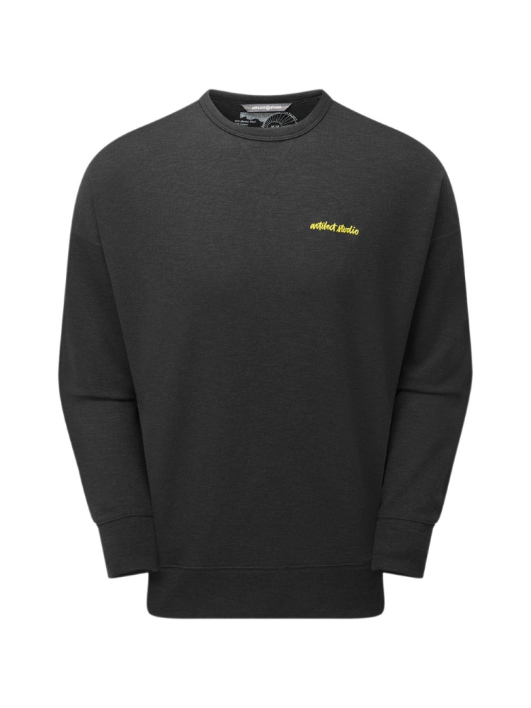 Artilect Artilectual Crew Black 122MS07-BLK fleeces en truien online bestellen bij Kathmandu Outdoor & Travel
