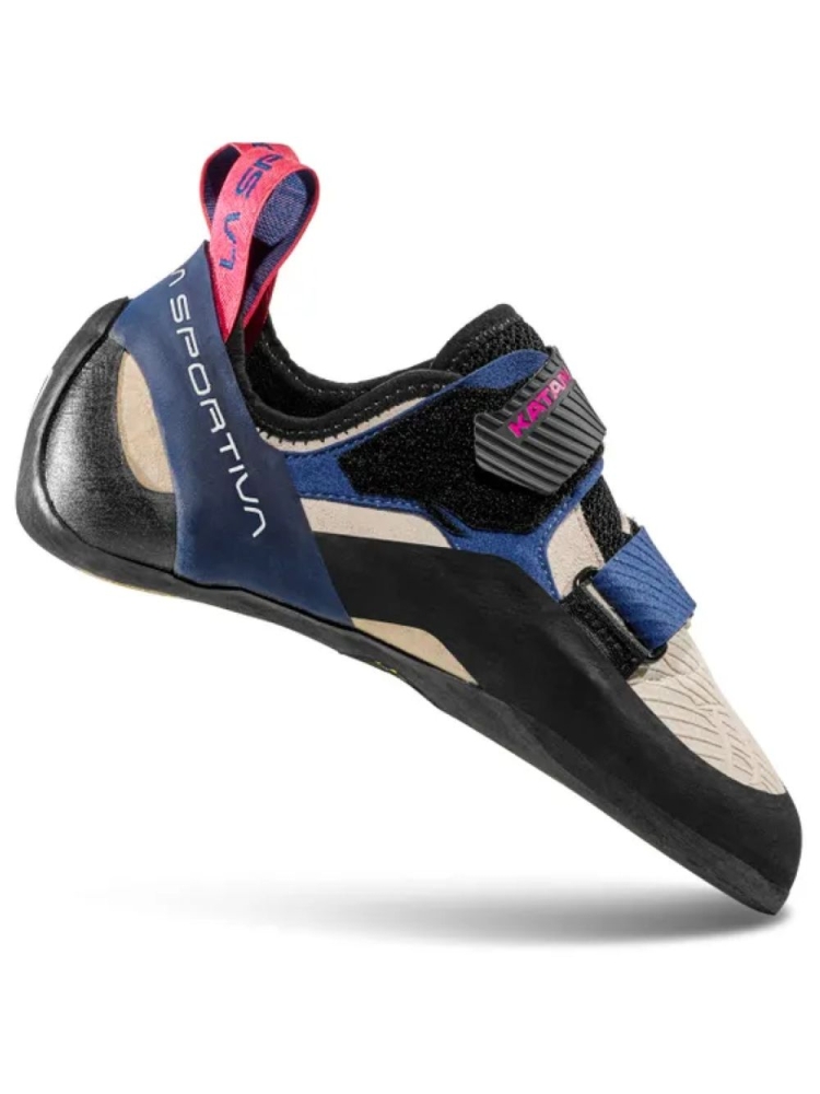 La Sportiva Katana Woman White/Storm Blue 40K000639 klimschoenen online bestellen bij Kathmandu Outdoor & Travel