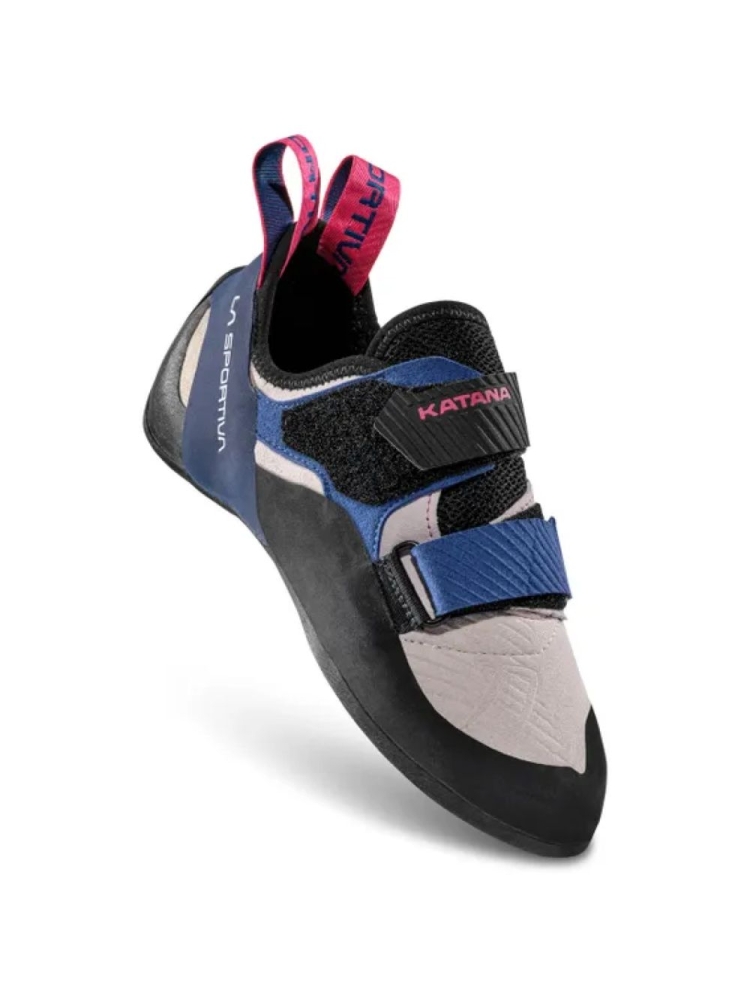 La Sportiva Katana Woman White/Storm Blue 40K000639 klimschoenen online bestellen bij Kathmandu Outdoor & Travel