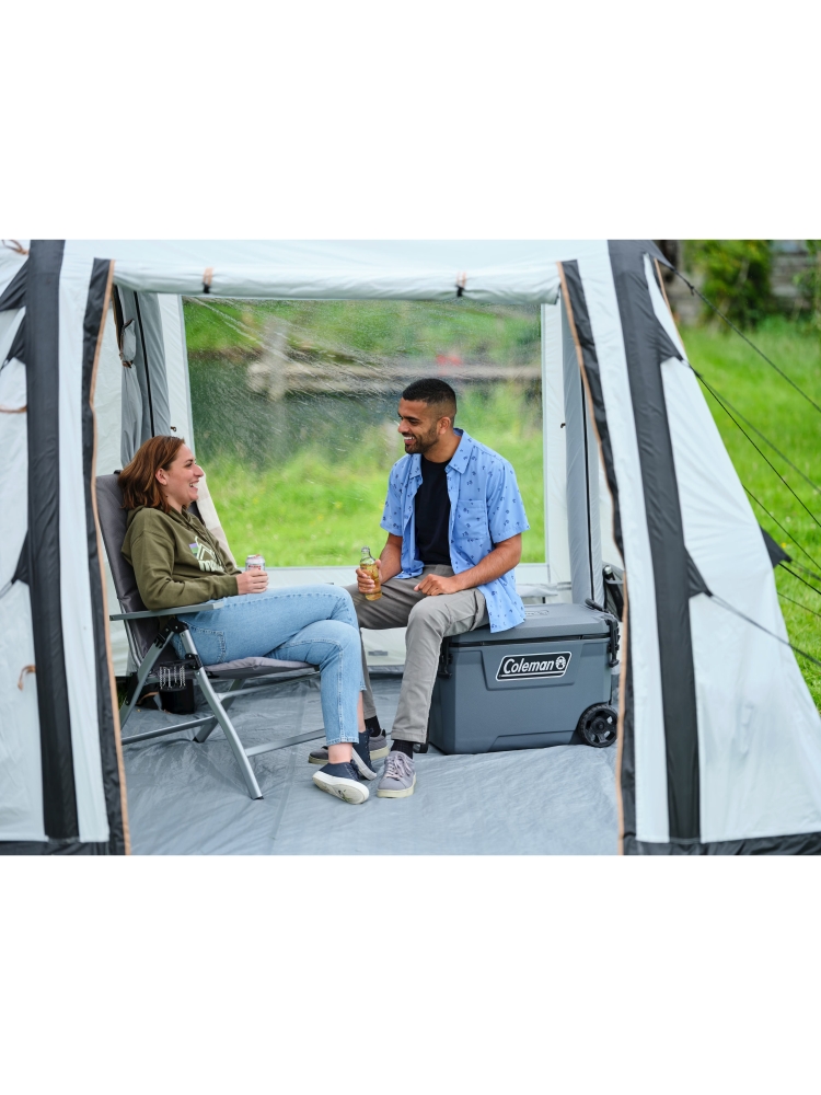 Coleman Wheeled Convoy Cooler 61,5L Grey 2193724 koken online bestellen bij Kathmandu Outdoor & Travel