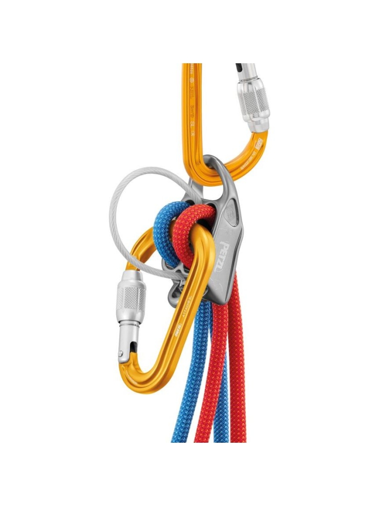 Petzl Petzl Attache M038AA00 karabiners en setjes Petzl Attache Yellow M038AA00 karabiners en setjes online bestellen bij Kathmandu Outdoor & Travel