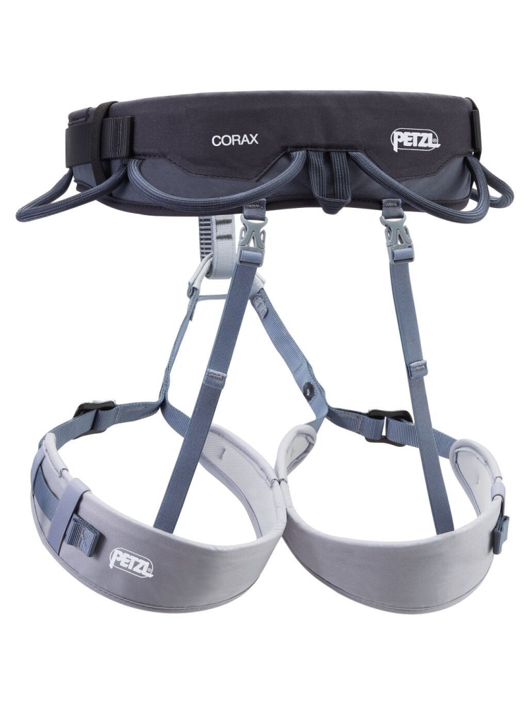 Petzl Corax 2 Dark Grey C051AB01 klimgordels online bestellen bij Kathmandu Outdoor & Travel