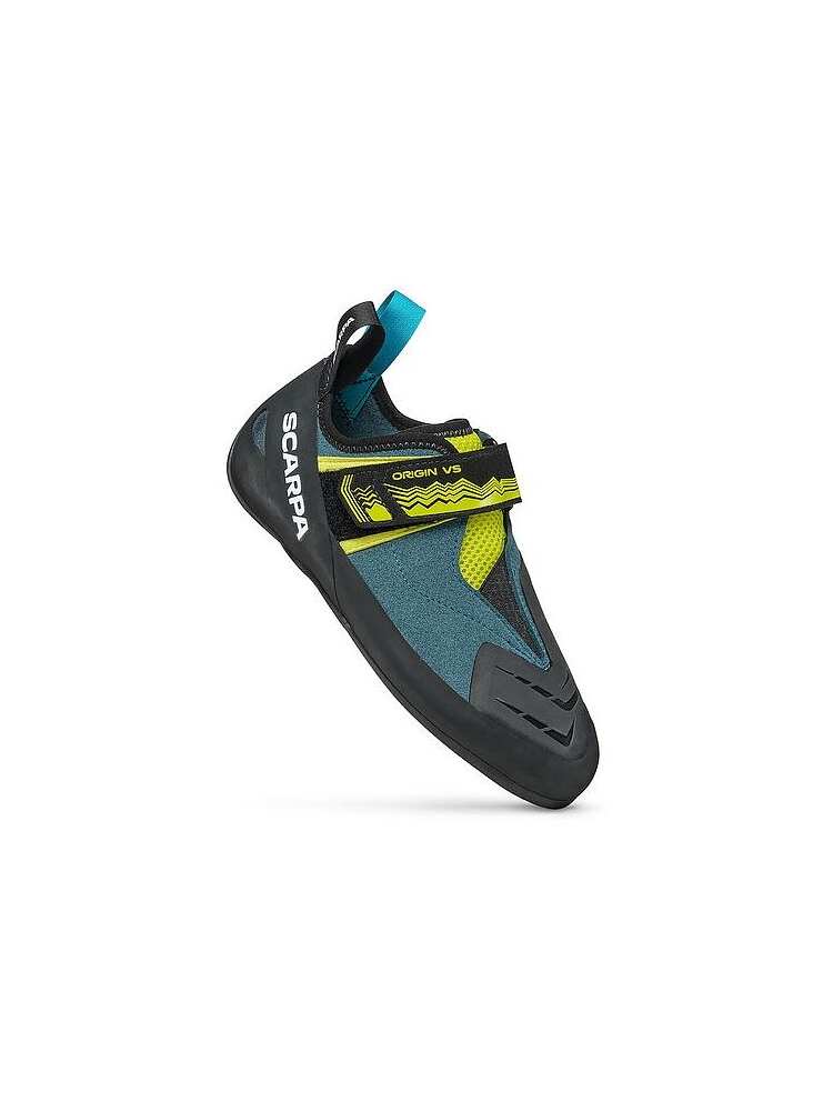 Scarpa Origin VS Petrol / Lime 70083-M-991 klimschoenen online bestellen bij Kathmandu Outdoor & Travel