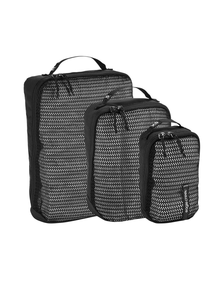 Eagle Creek Pack-It Reveal Cube Set XS/S/M Black EC0A496E010 reisaccessoires online bestellen bij Kathmandu Outdoor & Travel