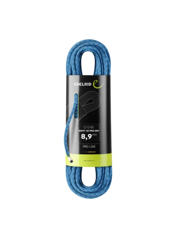 Edelrid Swift 48 Pro Dry 8,9mm 50M Icemint 713160503290 klimtouw en bandsling online bestellen bij Kathmandu Outdoor & Travel