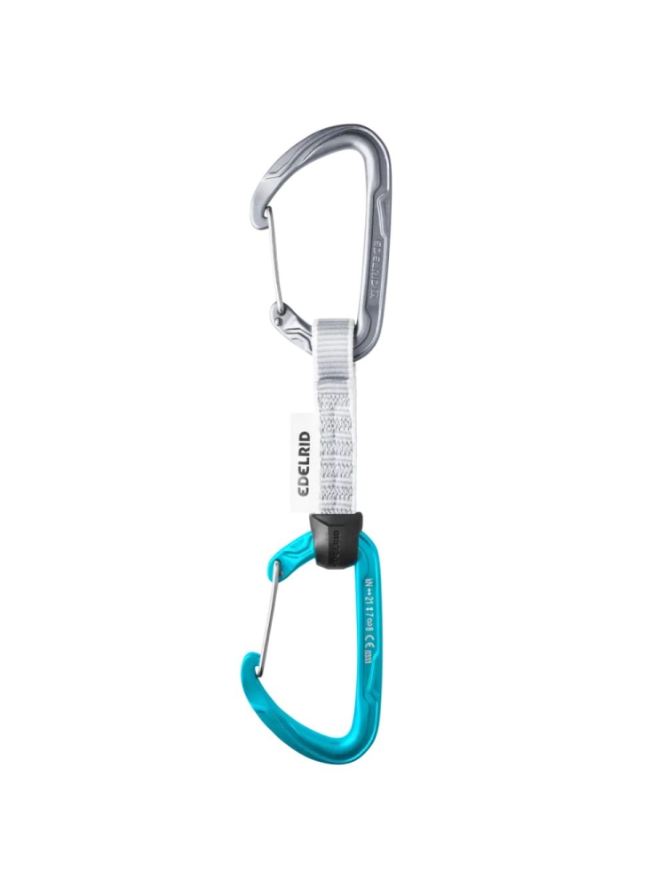Edelrid Pure Wire Set  Slate-Icemint 737830106020 karabiners en setjes online bestellen bij Kathmandu Outdoor & Travel