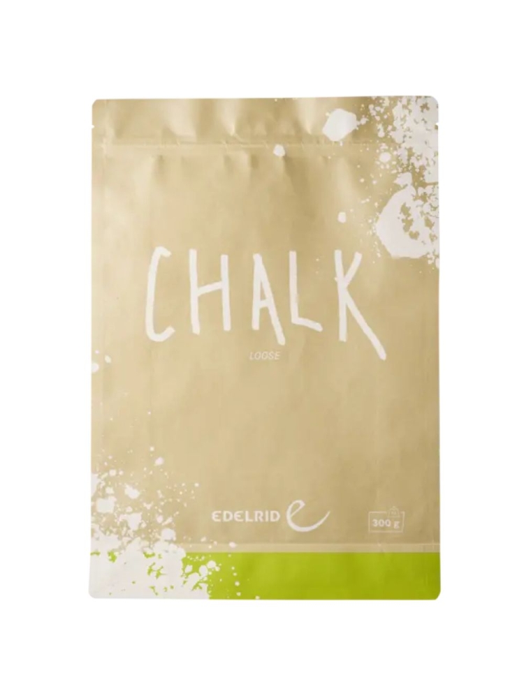 Edelrid Chalk Loose 300gr Snow 721943000470 pof, pofzakken en training online bestellen bij Kathmandu Outdoor & Travel