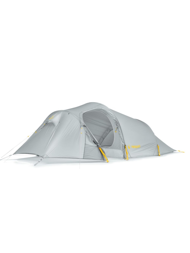 Helsport Adventure  Lofoten SL 3 Tent Stone Grey /Sunset Yellow 50015-23 tenten online bestellen bij Kathmandu Outdoor & Travel
