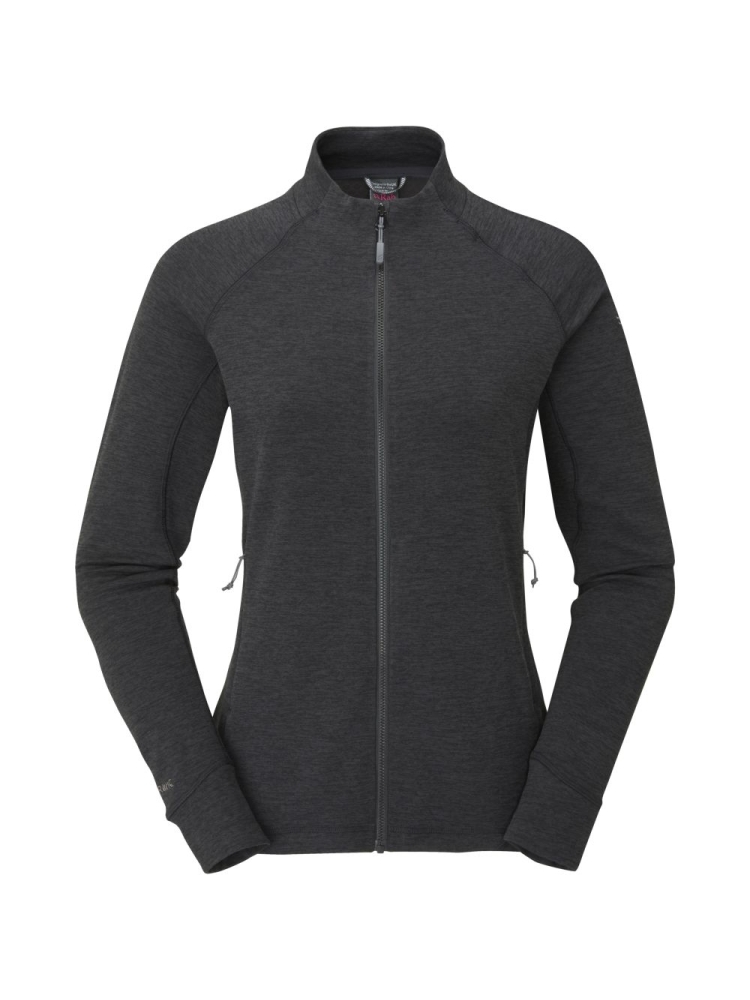 Rab Nexus Jacket Women's Black QFF-73-BLK fleeces en truien online bestellen bij Kathmandu Outdoor & Travel